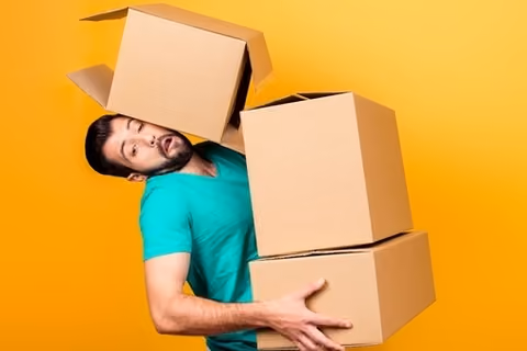 Carrying heavy weight could be one of the common neck pain causes.
