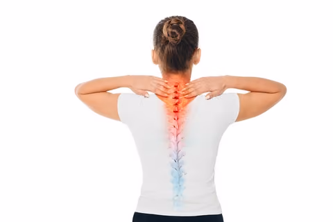 Arthritis is a common cause of a stiff back.