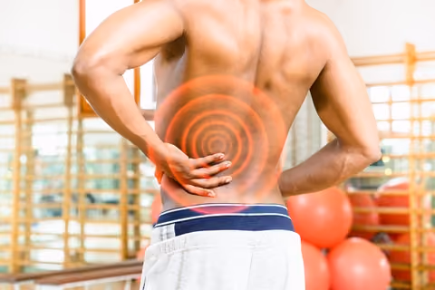 Your sciatic nerve pain can cause a stiff back.