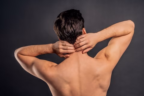 Stretches for neck and upper back