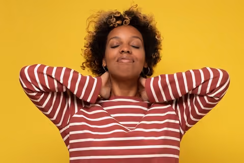 Stretches for neck and chest