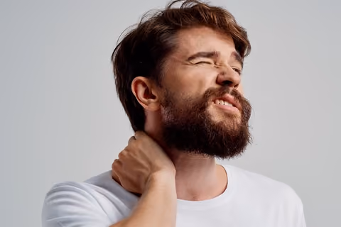 A headache is one of the pulled neck muscle symptoms.
