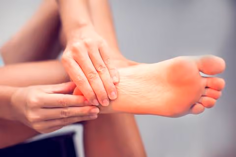 Plantar fasciitis is a condition for foot pain around your heels.