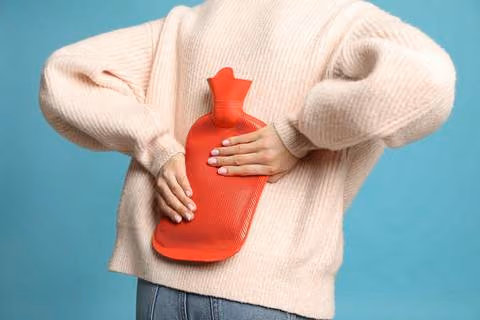 Heat and ice are good for back strain pain relief.