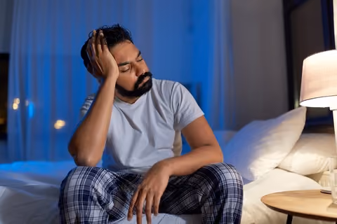 Sleep difficulty is one of the common side effects of a concussion.