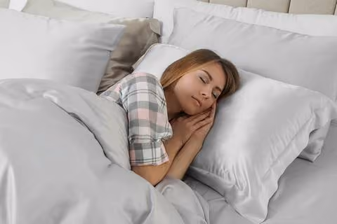 A good sleeping position is important for sleep hygiene.
