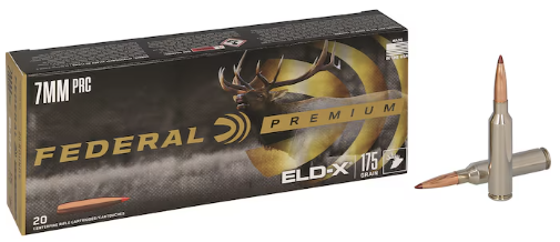 Federal Premium 7mm PRC 175 Grain Hornady ELD-X