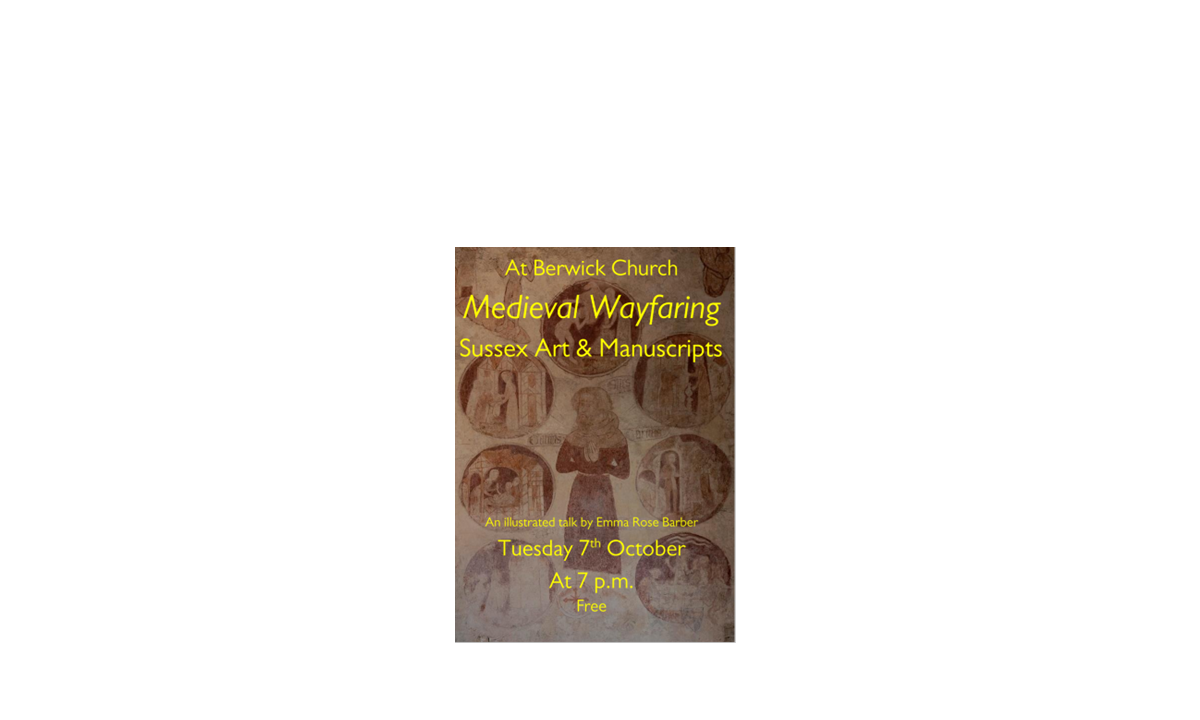 Medieval Wayfaring Sussex Art & Manuscripts