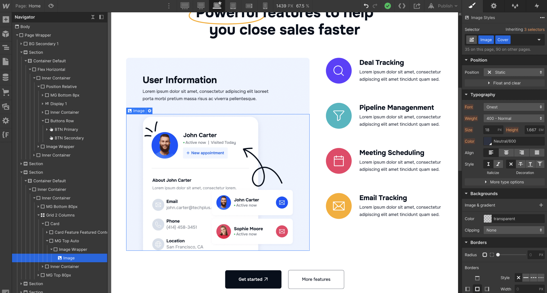 Icons And Graphics - Promoplus X Webflow Template
