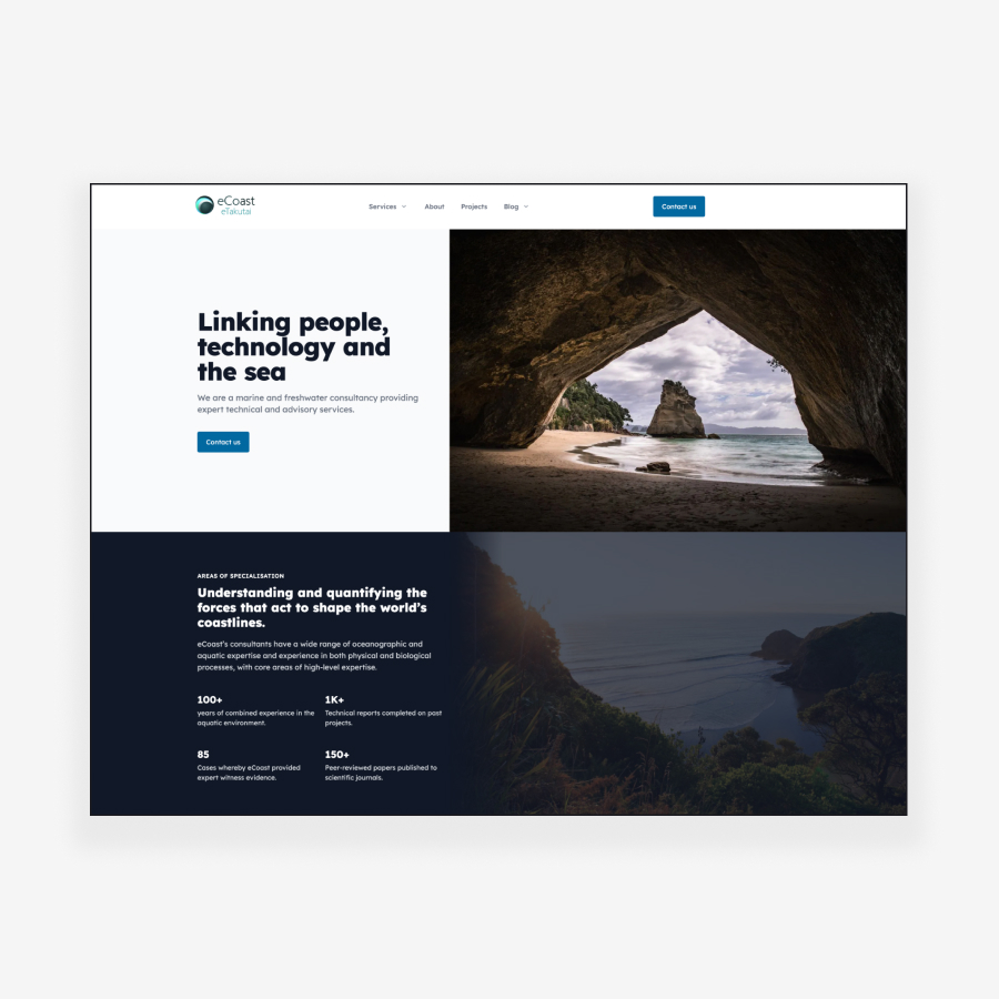 Coastal cave with sea view, rock formation, and sandy beach