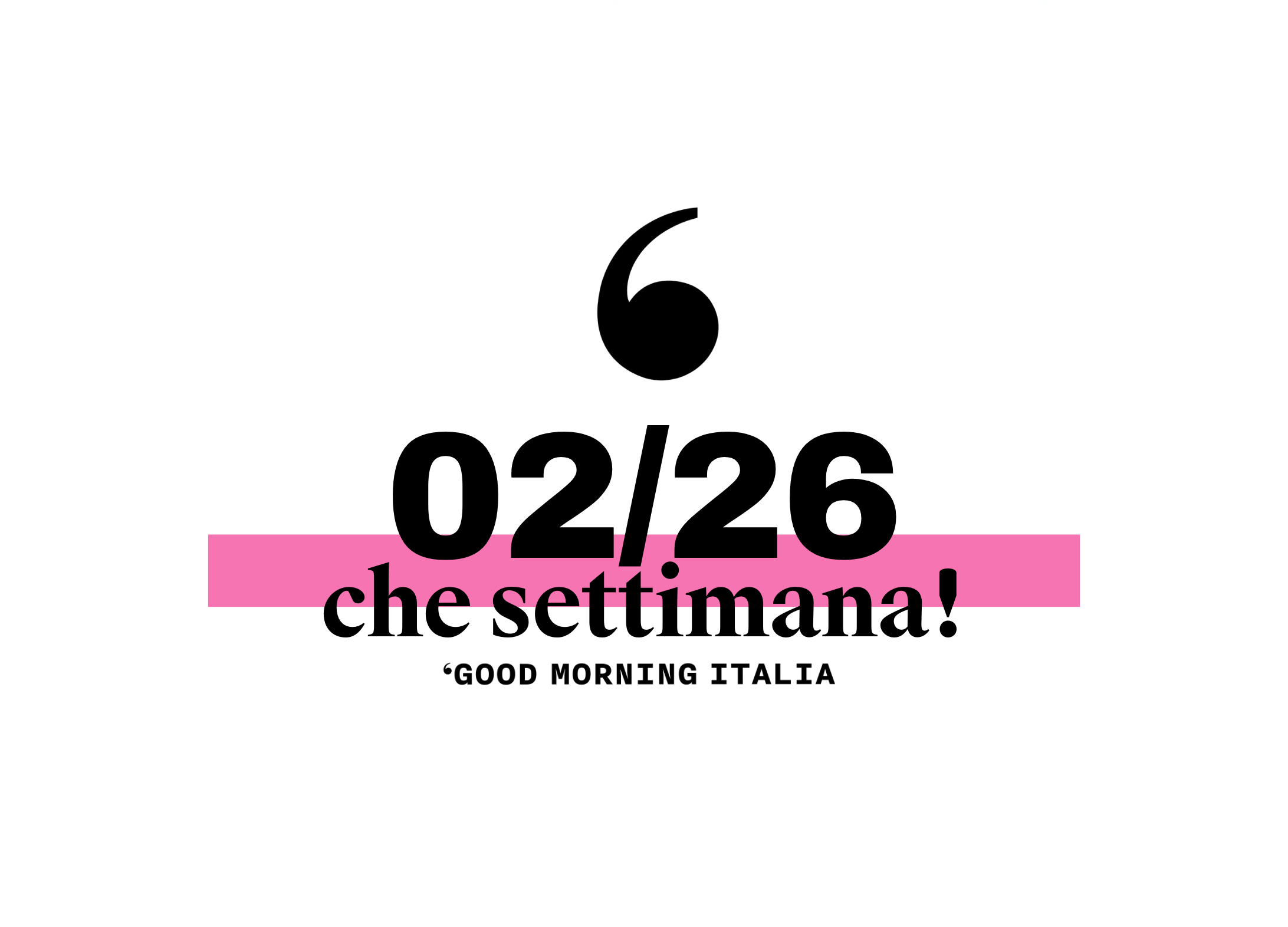 Che settimana! #2/26