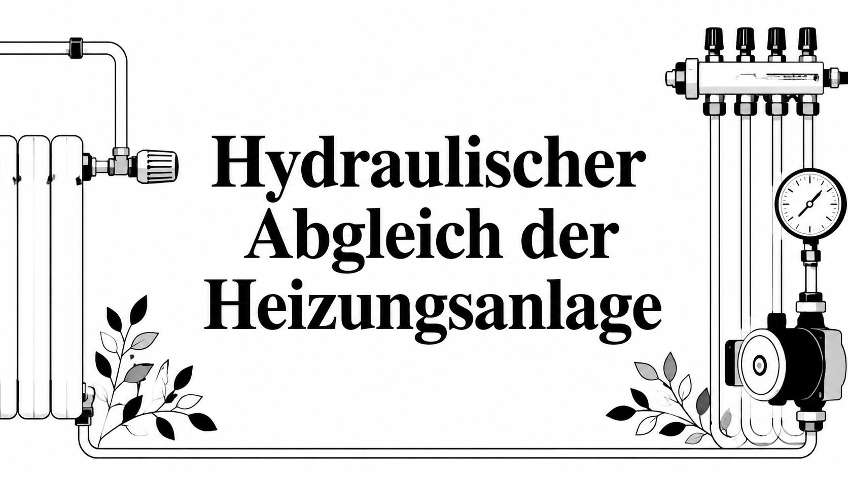 Hydraulischer Abgleich der Heizungsanlage
