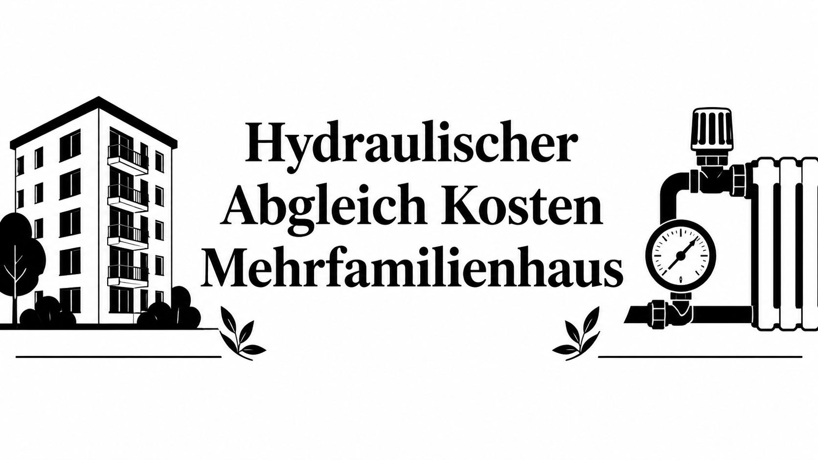 Hydraulischer Abgleich Kosten Mehrfamilienhaus