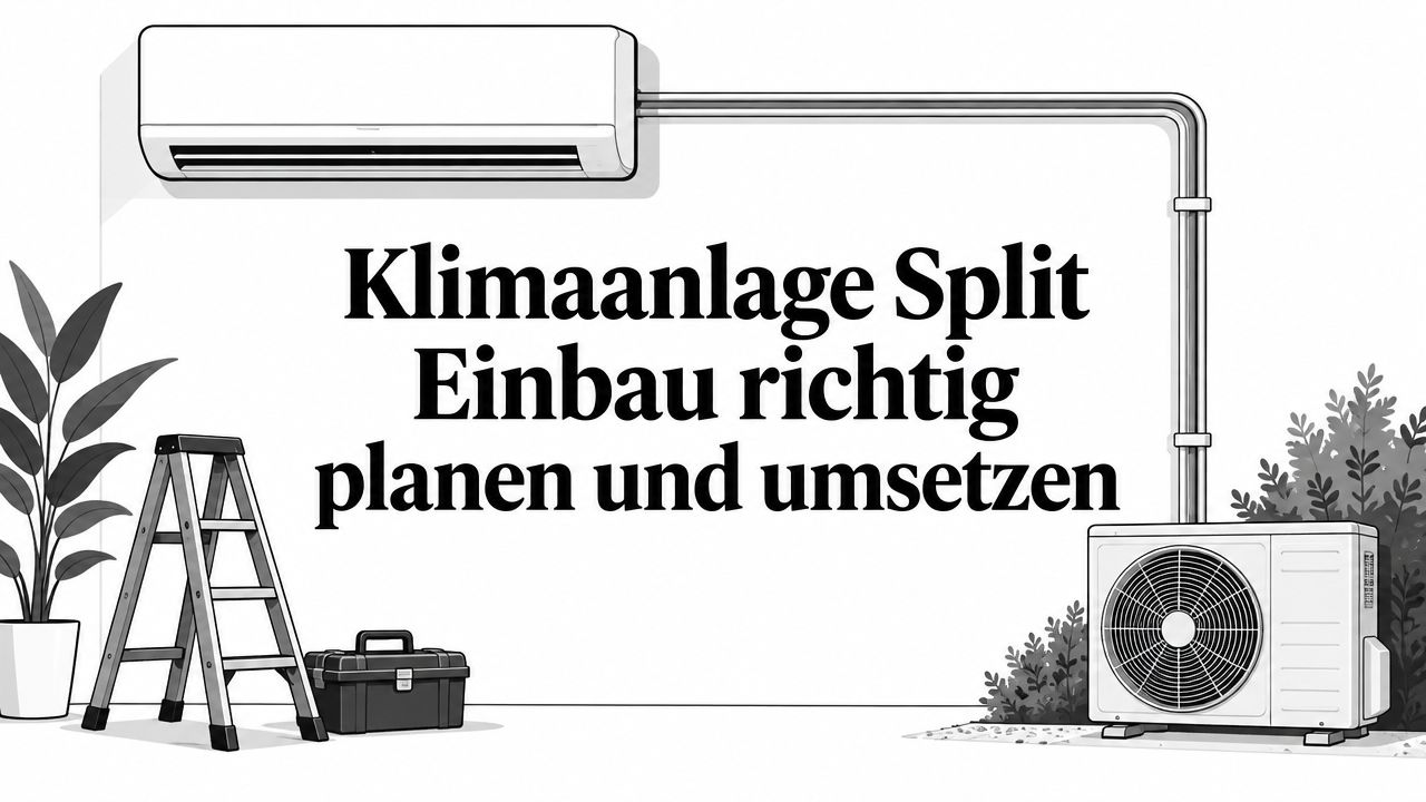 Klimaanlage Split Einbau richtig planen und umsetzen