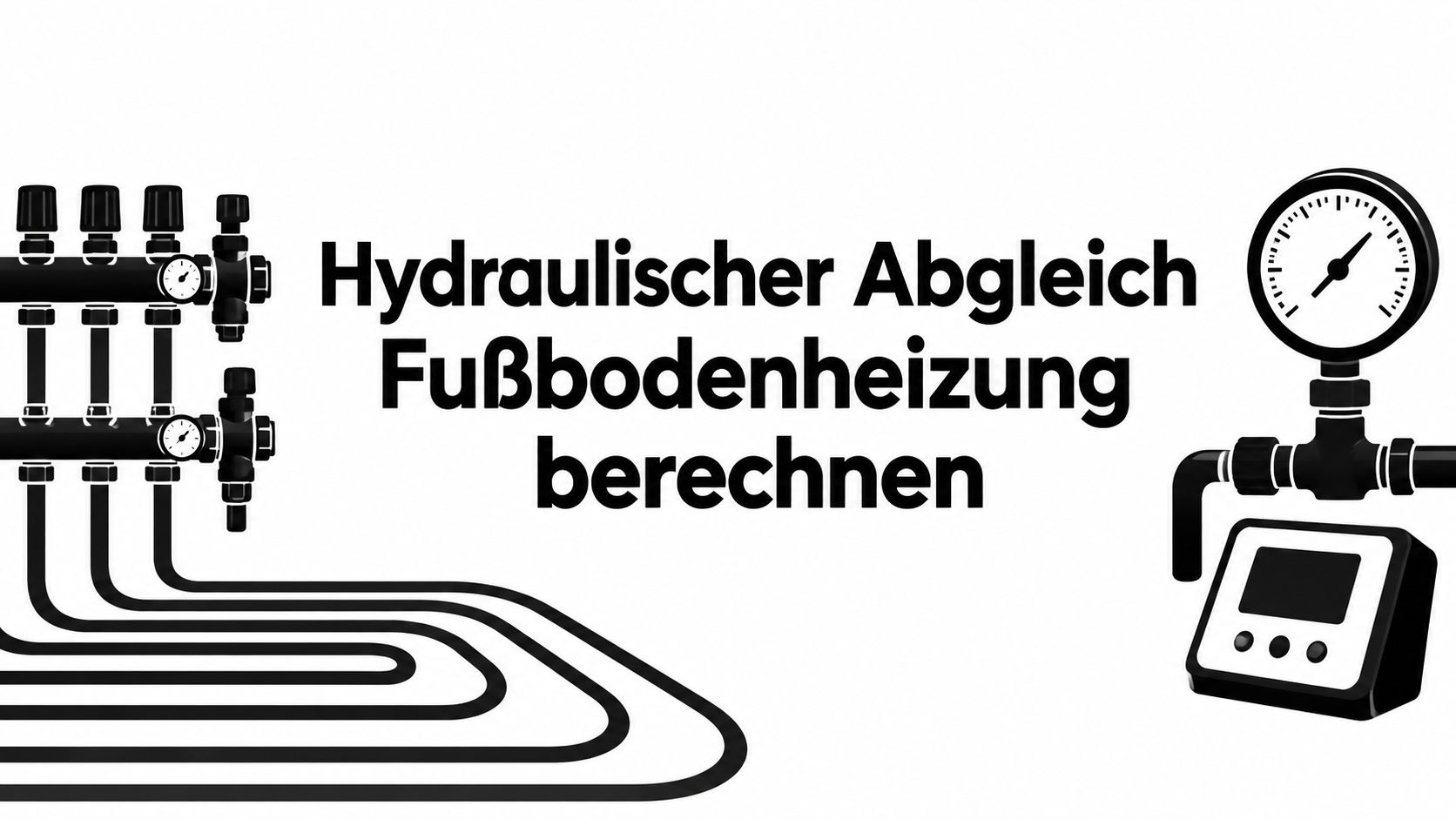 Hydraulischer Abgleich Fußbodenheizung berechnen