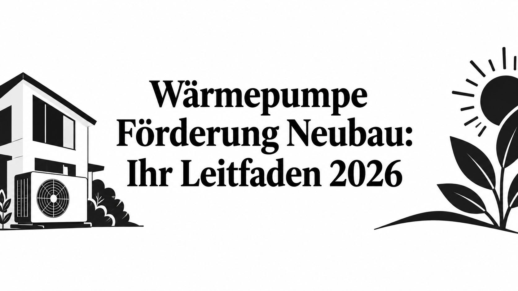 Wärmepumpe Förderung Neubau: Ihr Leitfaden 2026