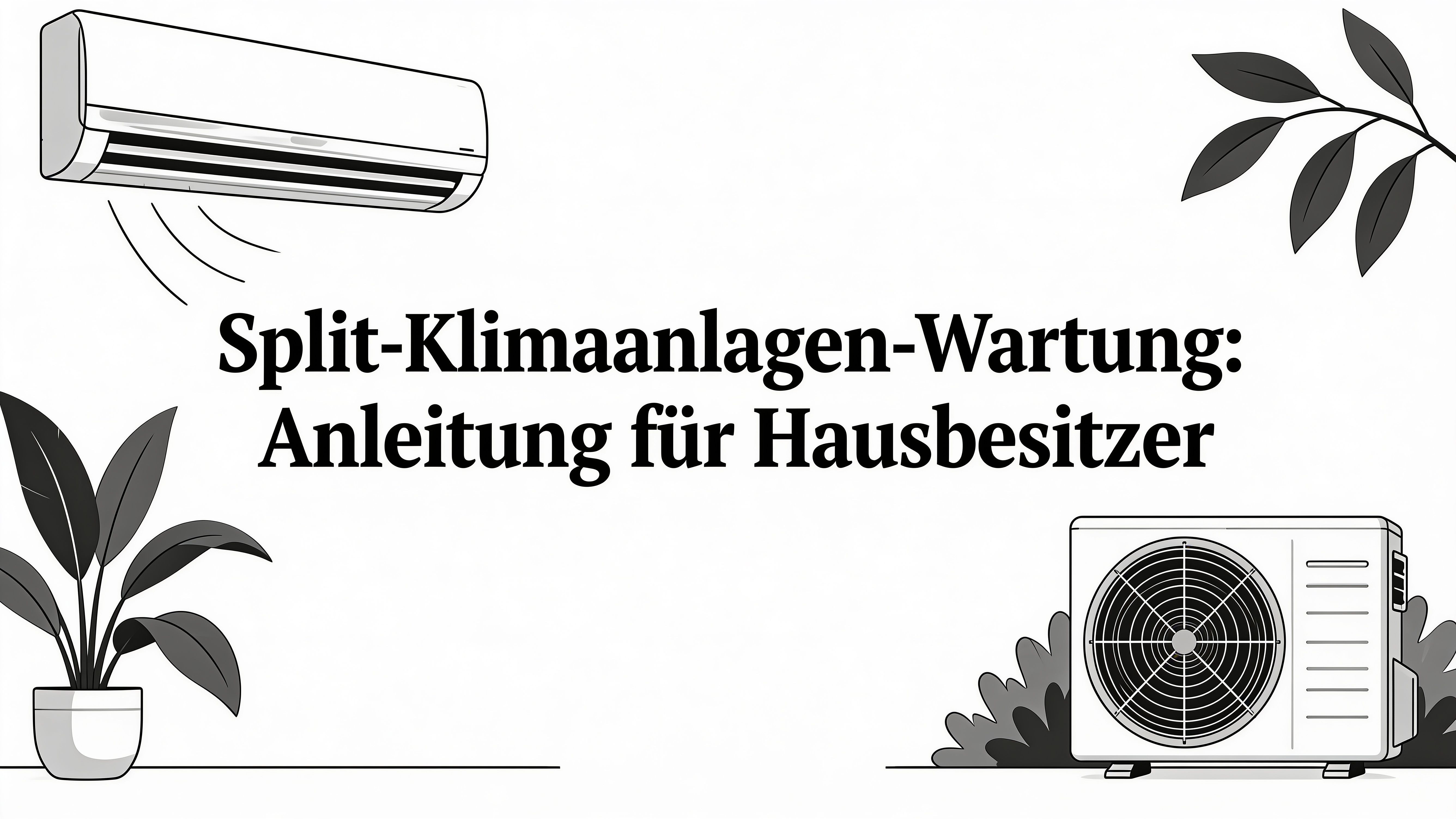 Split Klimaanlagen Wartung: Anleitung für Hausbesitzer