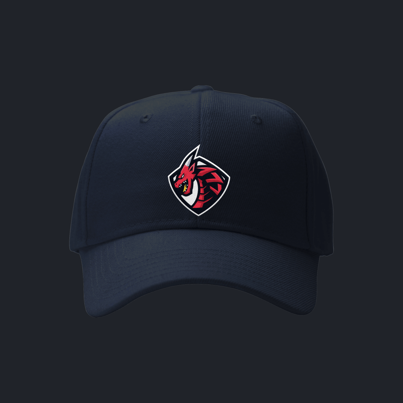 Esports Team Cap Black Line
