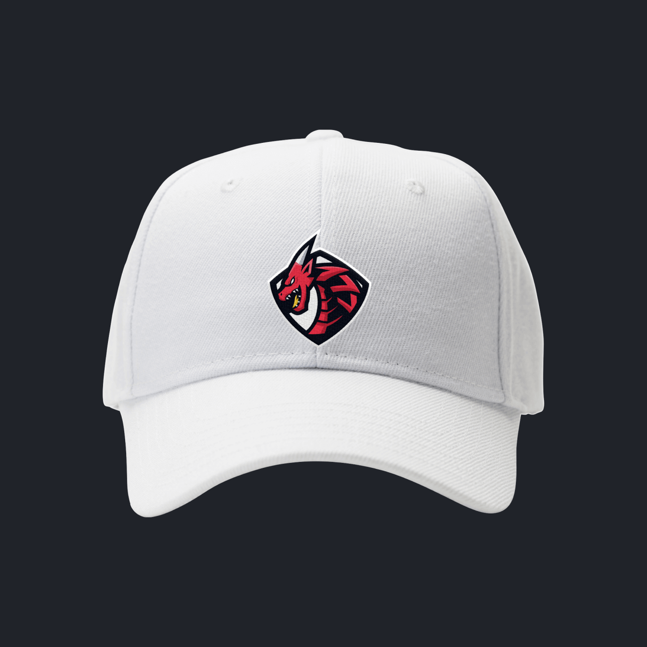 Esports Team Cap White Line