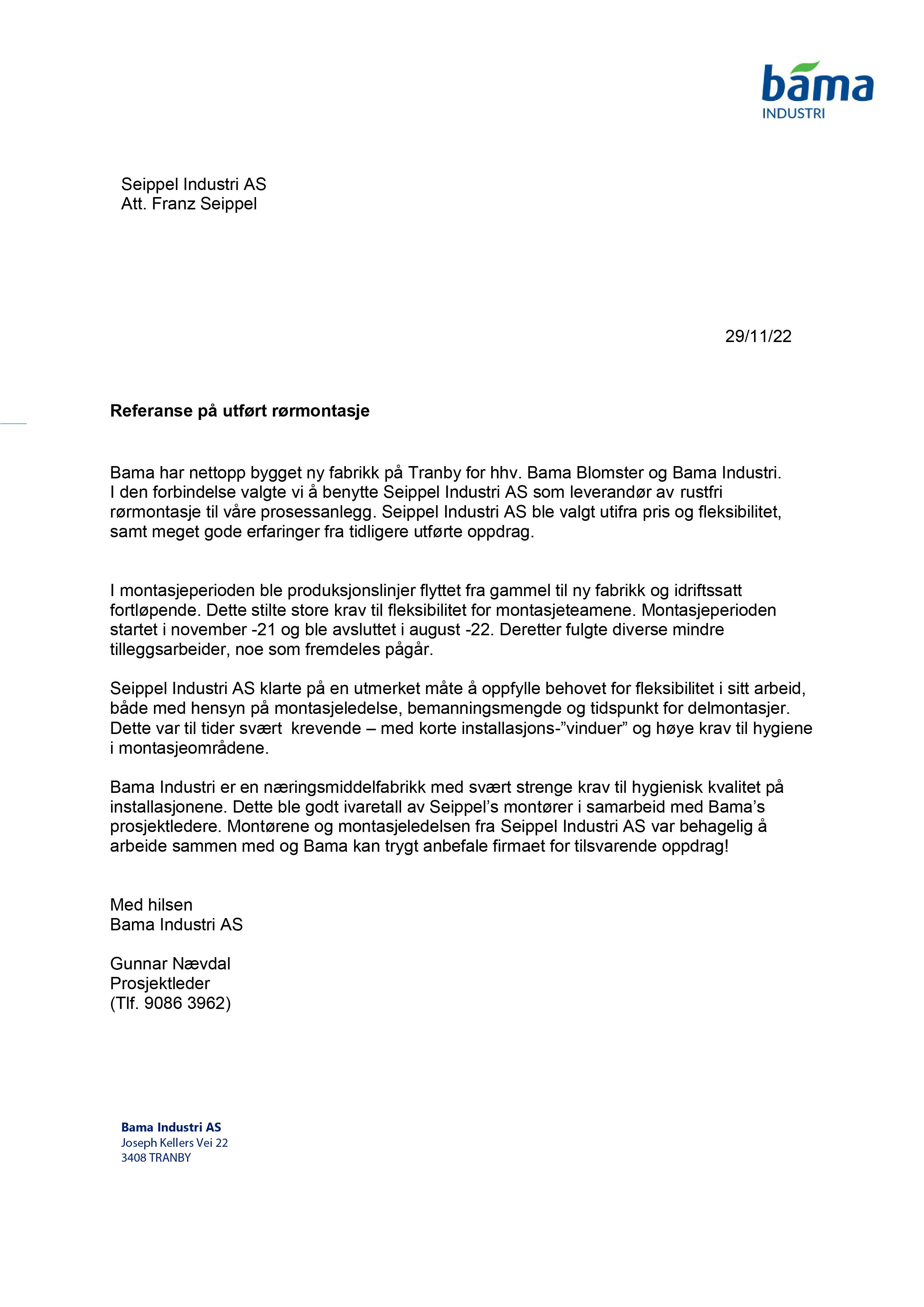 Referansebrev 3