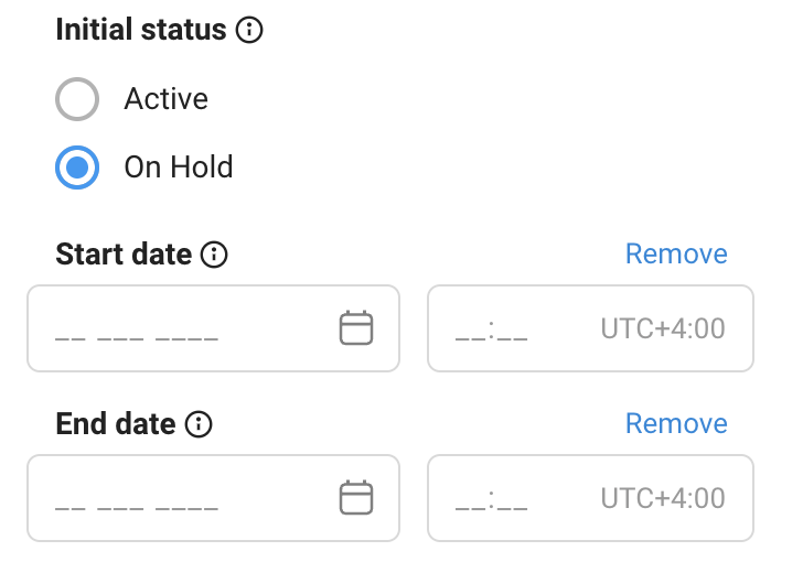 Telegram Ads. Basic account (TON): how to create an ad — screenshot 3