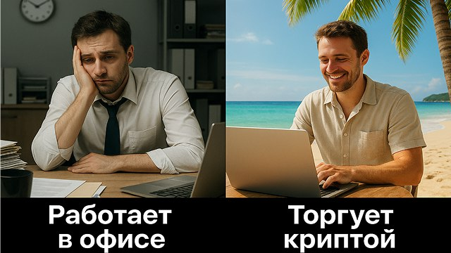 Креатив с офисным сотрудником