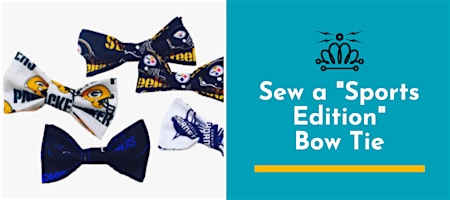 Sew a "Sports Edition" Bow Tie
