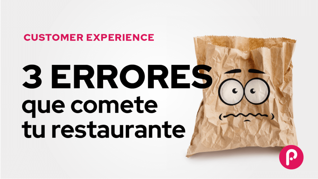 3 errores en restaurantes