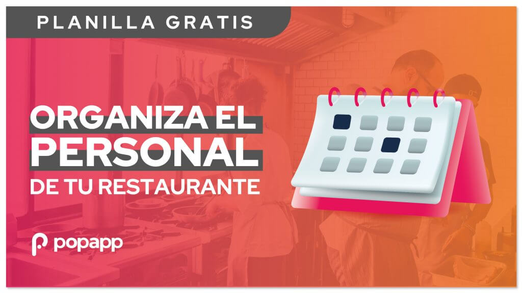 Planilla gratis para organizar personal restaurante