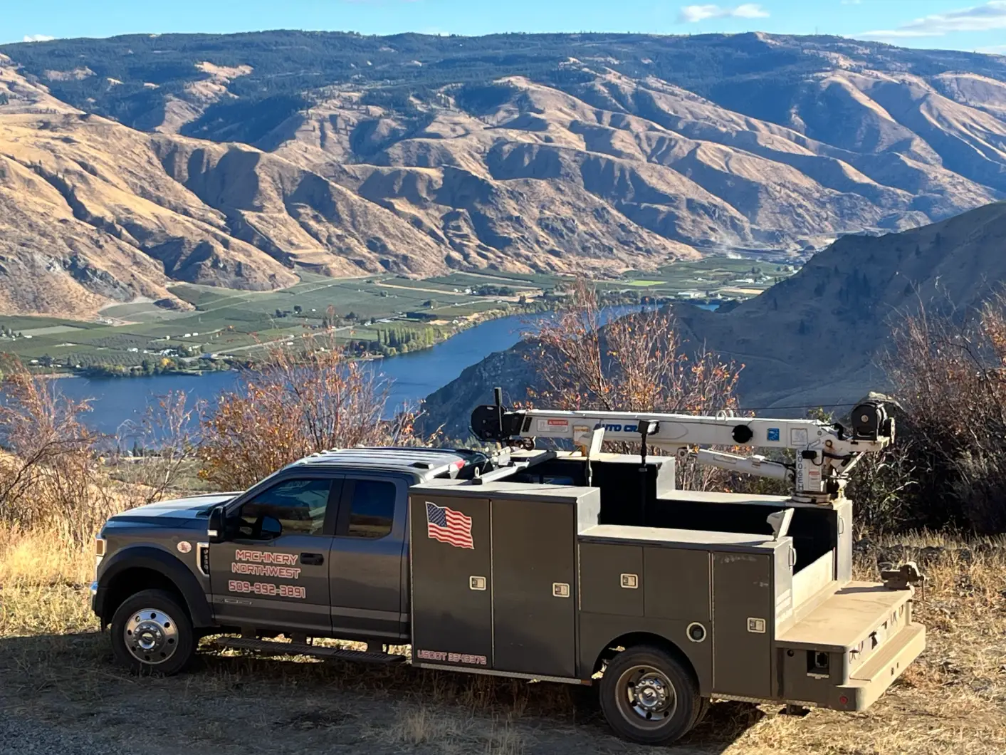 Heavy duty repairs on mining equipment