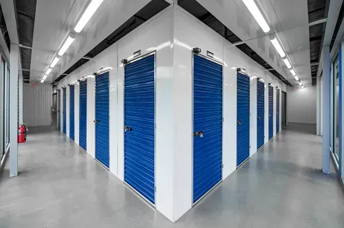 Modern public storage space units