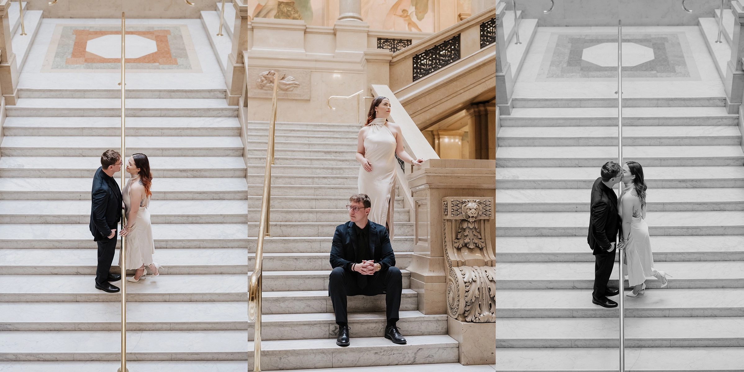 Steven Dalton Photography Carnegie Museum Pittsburgh Engagement Mezcal Bar
