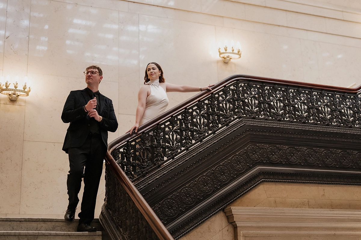 Steven Dalton Photography Carnegie Museum Pittsburgh Engagement Mezcal Bar