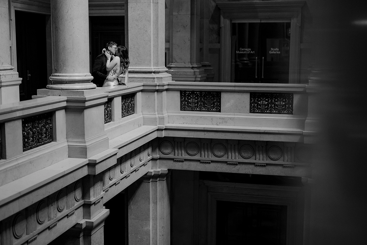 Steven Dalton Photography Carnegie Museum Pittsburgh Engagement Mezcal Bar