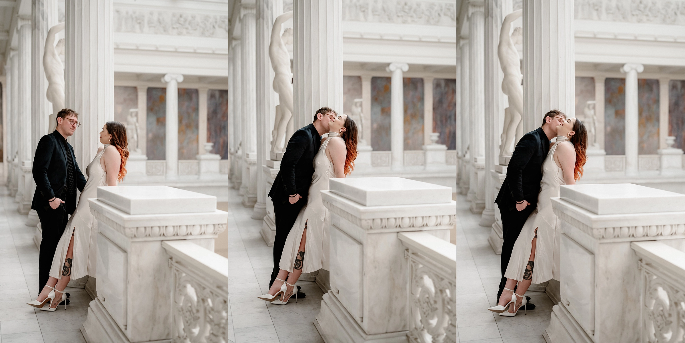 Steven Dalton Photography Carnegie Museum Pittsburgh Engagement Mezcal Bar