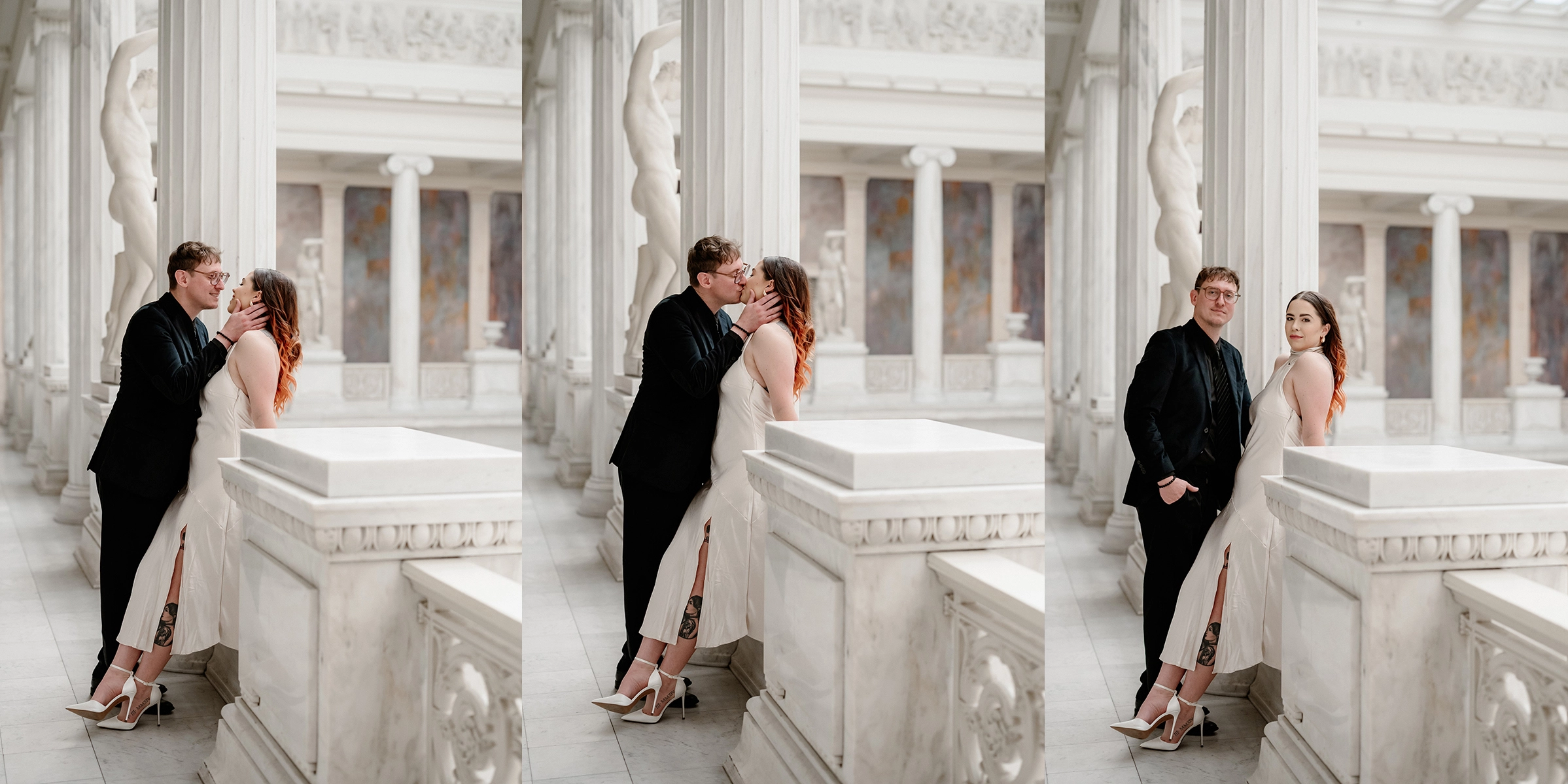 Steven Dalton Photography Carnegie Museum Pittsburgh Engagement Mezcal Bar