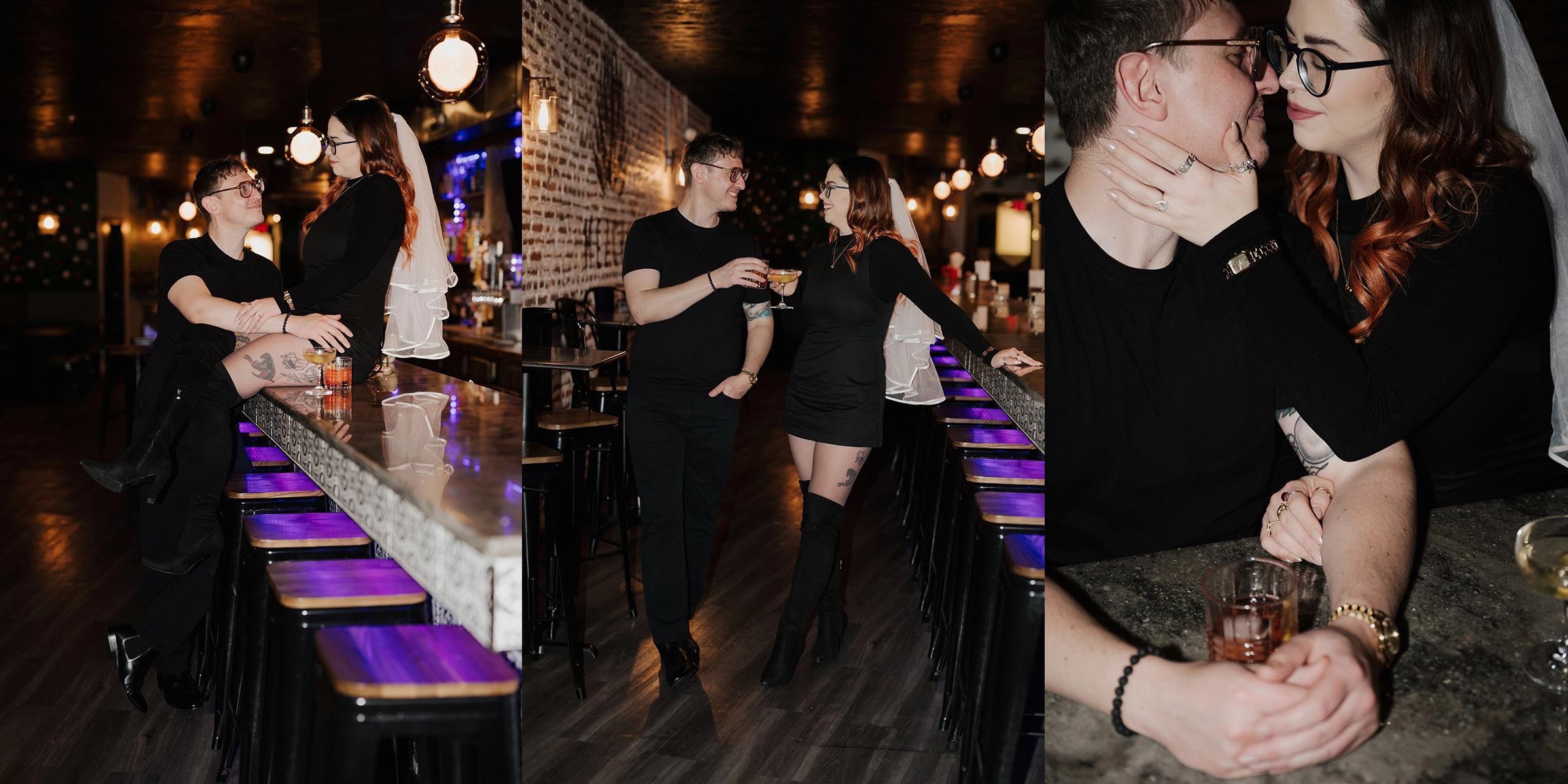 Steven Dalton Photography Carnegie Museum Pittsburgh Engagement Mezcal Bar