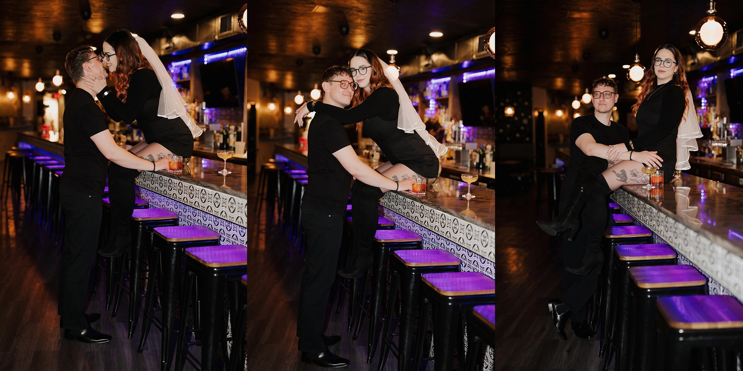 Steven Dalton Photography Carnegie Museum Pittsburgh Engagement Mezcal Bar