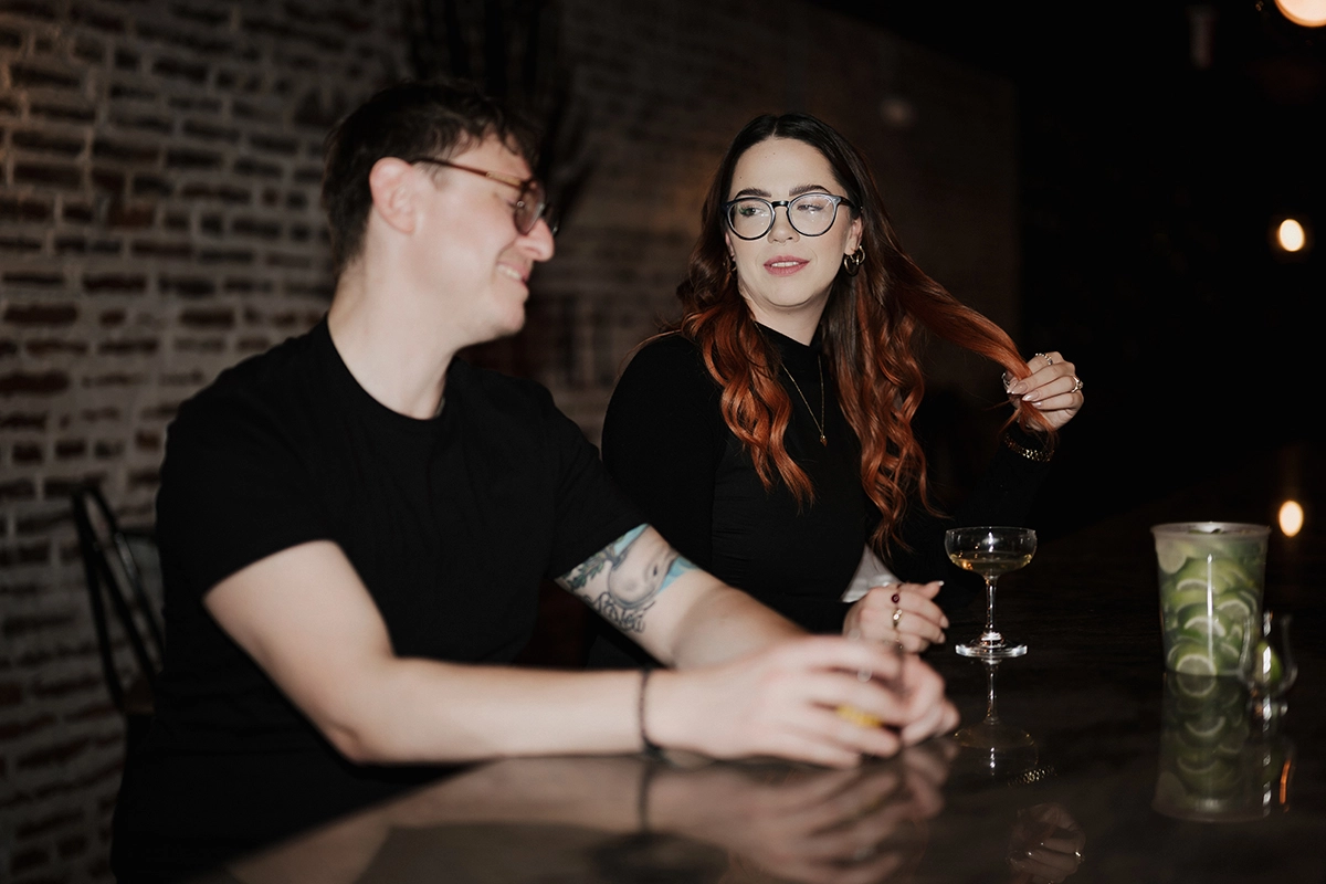 Steven Dalton Photography Carnegie Museum Pittsburgh Engagement Mezcal Bar