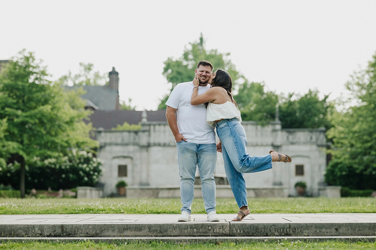 Steven Dalton Photography Pittsburgh Engagement Mellon Park
