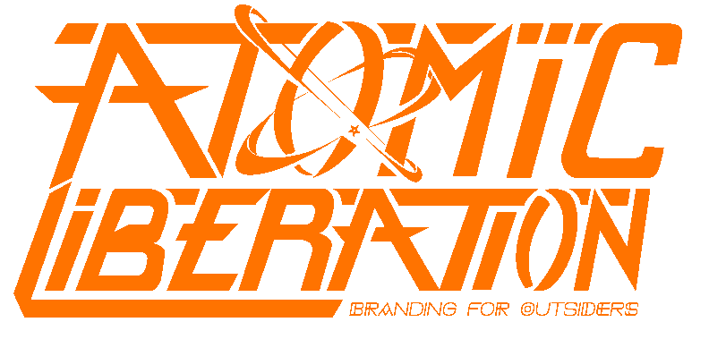 Atomic Liberation Logo (Orange)