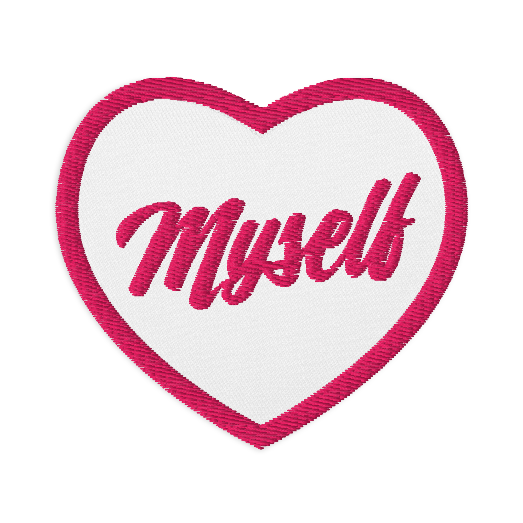 A patch designed for encouraging self-love.