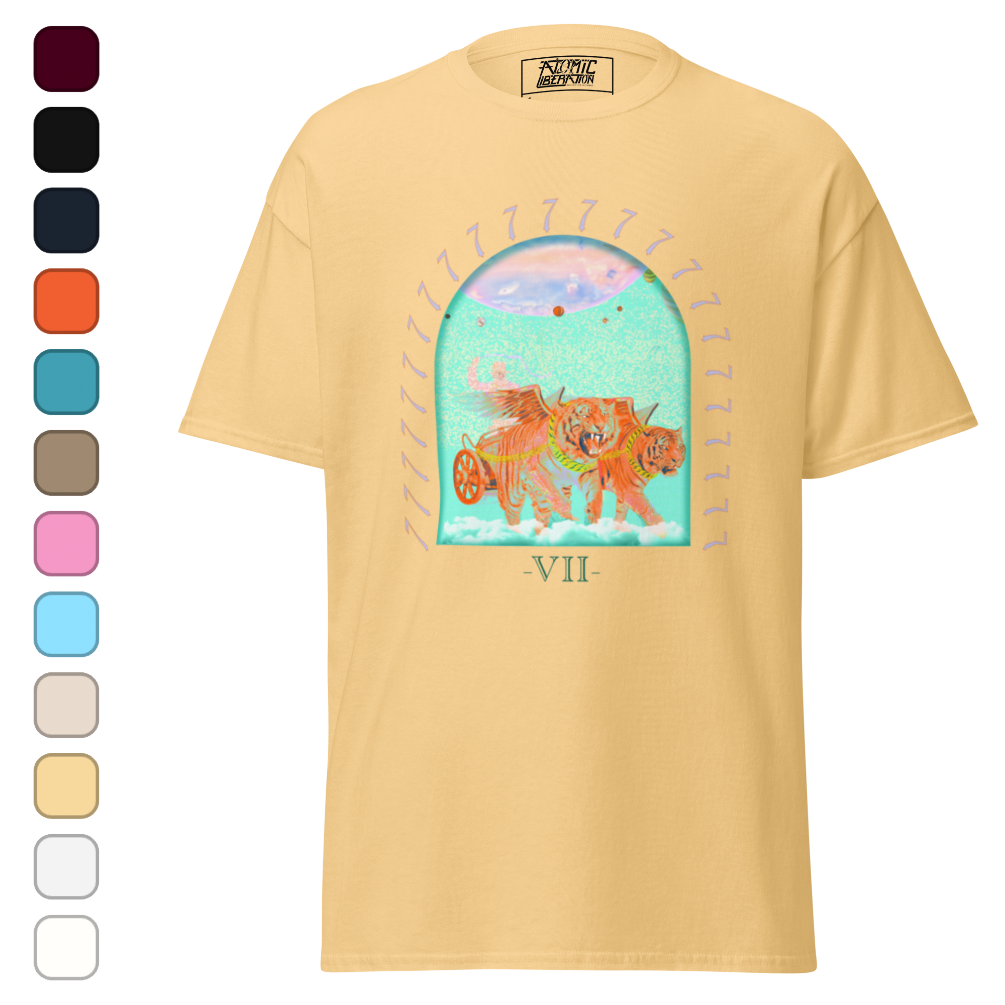 A modern chariot inspired t-shirt.