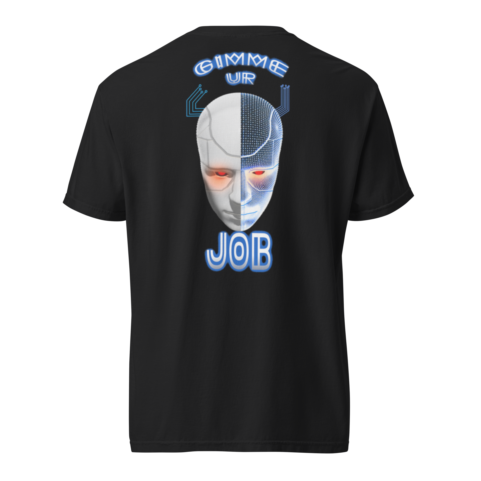 A T-shirt for people who are hesitant against ai.