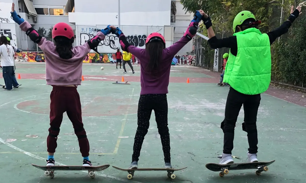 Nighttime Skateboaring