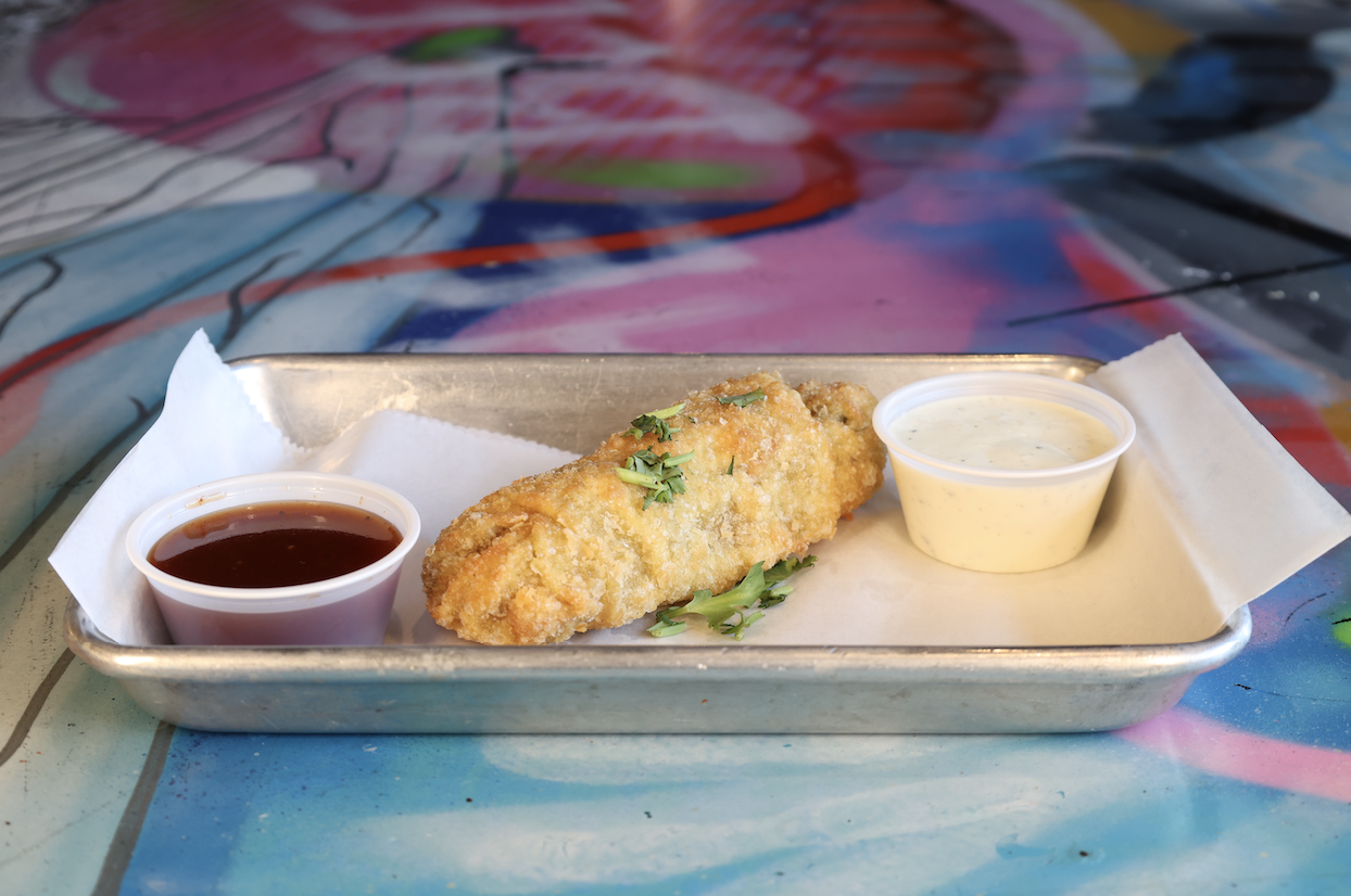 Agave & Rye Carne Asada Eggroll