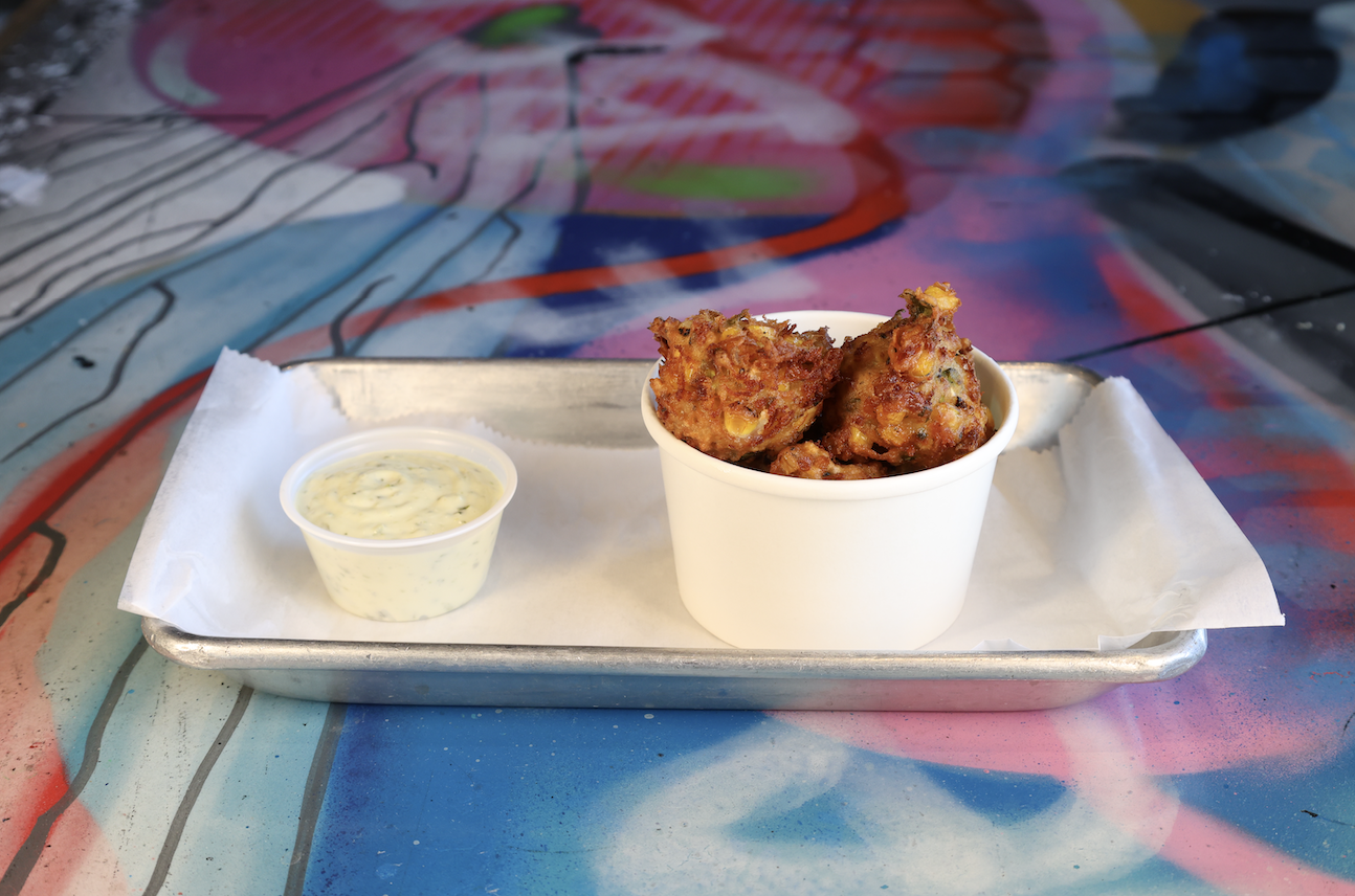 Agave & Rye Sweet Corn Fritters