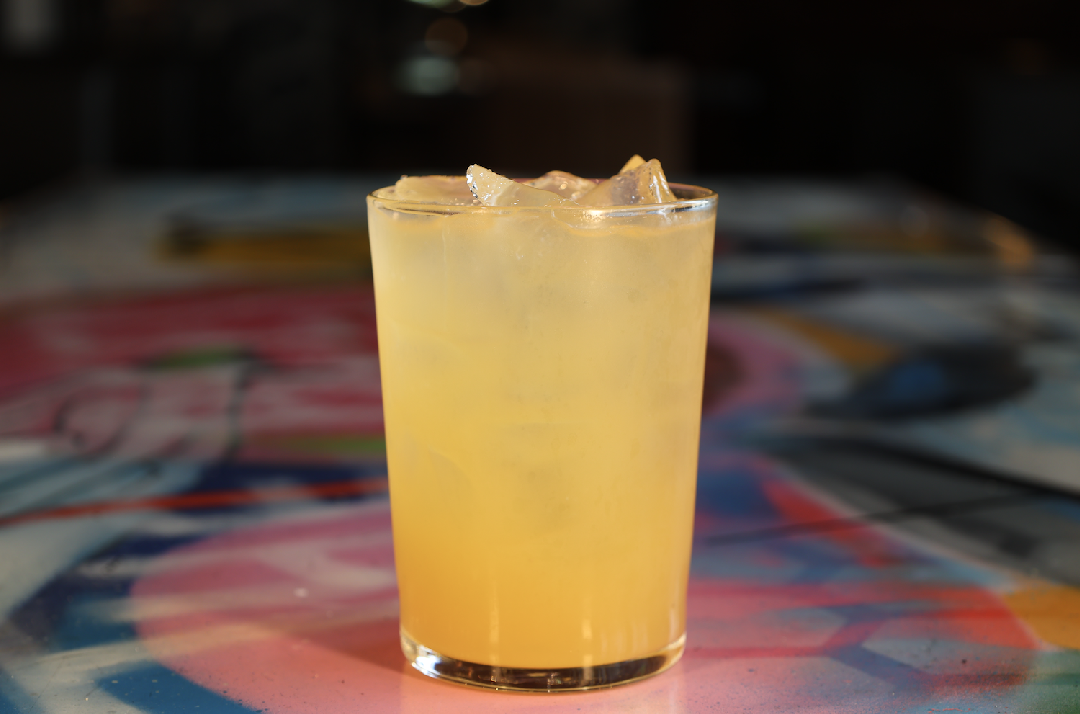 Agave & Rye Bourbon Peach Punch