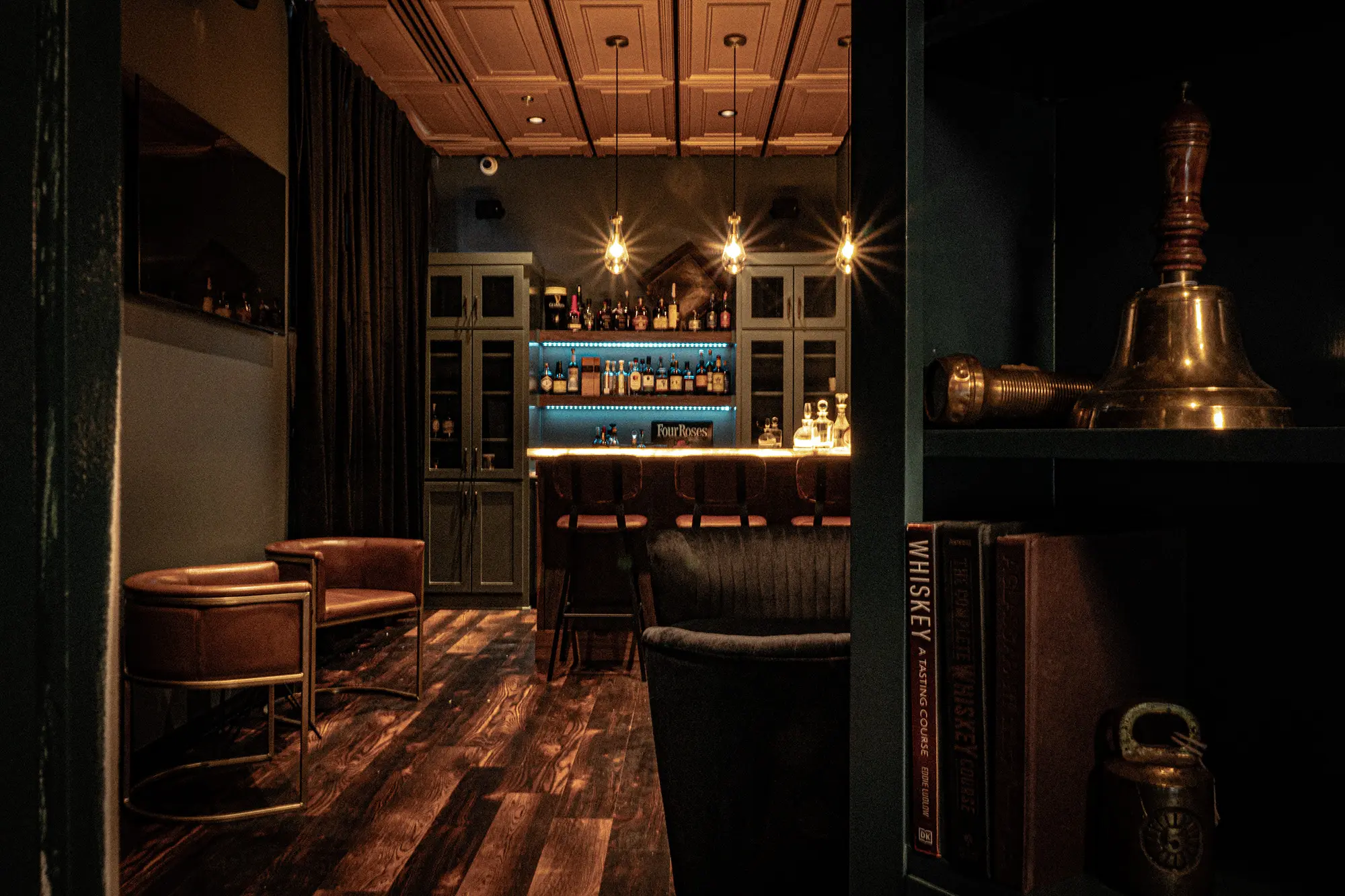 our hidden room.. the colonel whiskey lounge