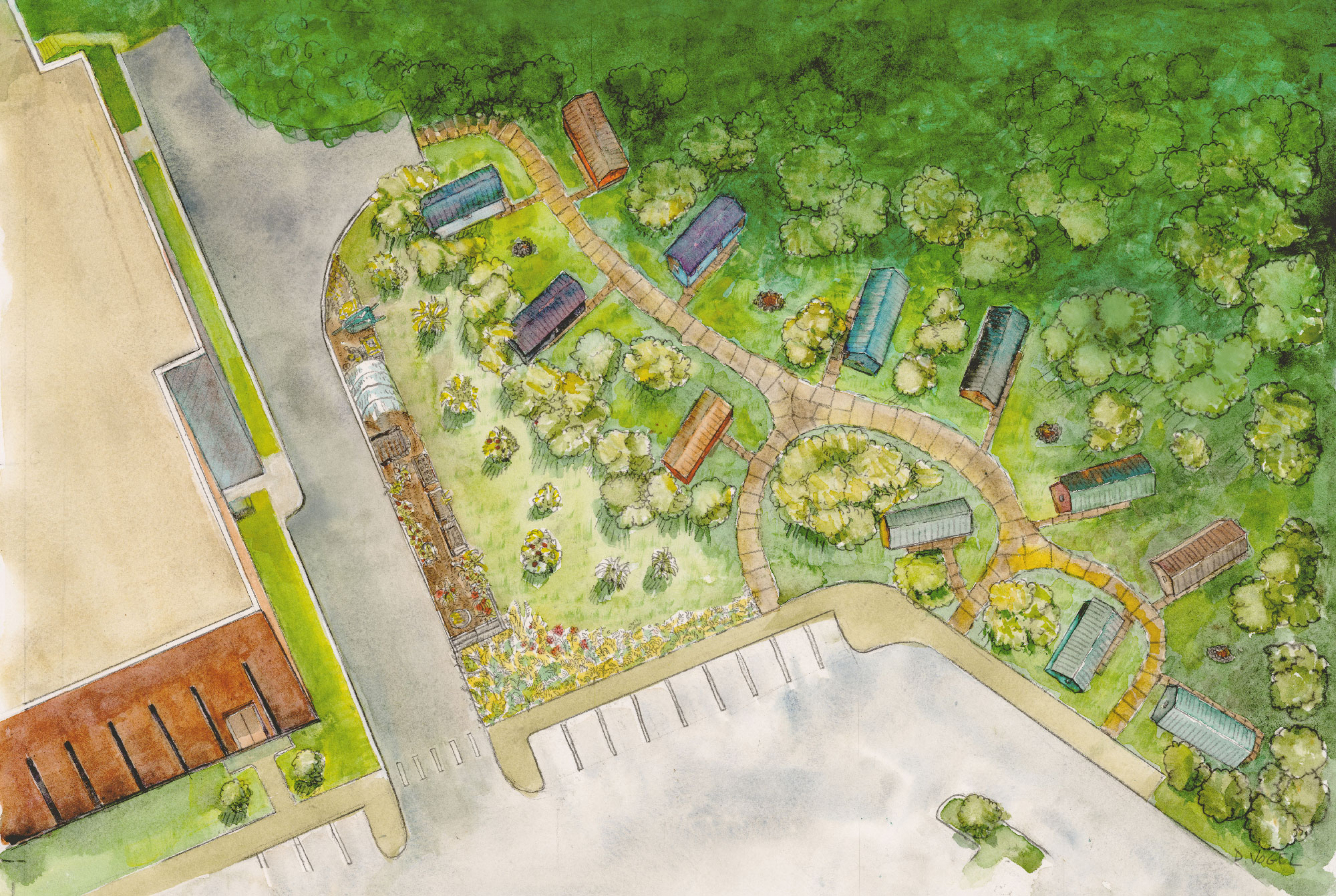 Settled community dinner at Mosaic Sacred Settlement st paul. 